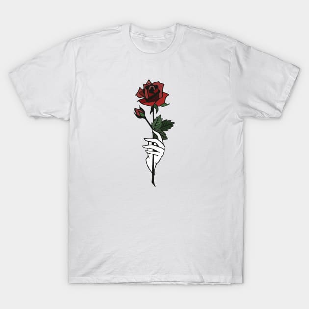 roses T-Shirt by CalvinG2